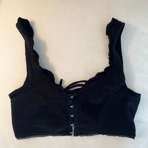 Maha Devi corset flow top.